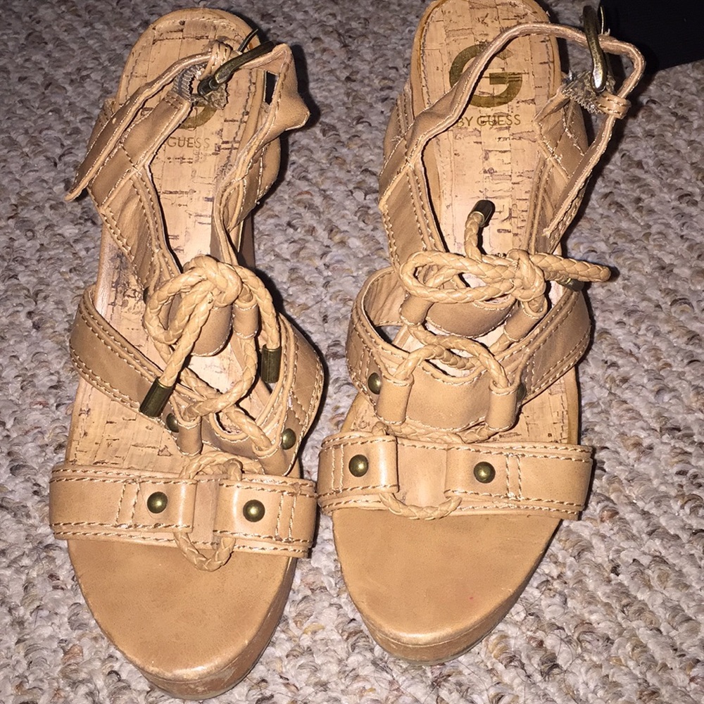 Tan wedges from guess
